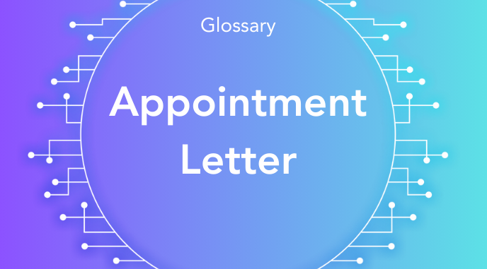What is Appointment Letter?