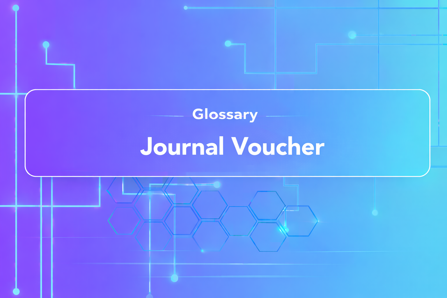 Journal Voucher