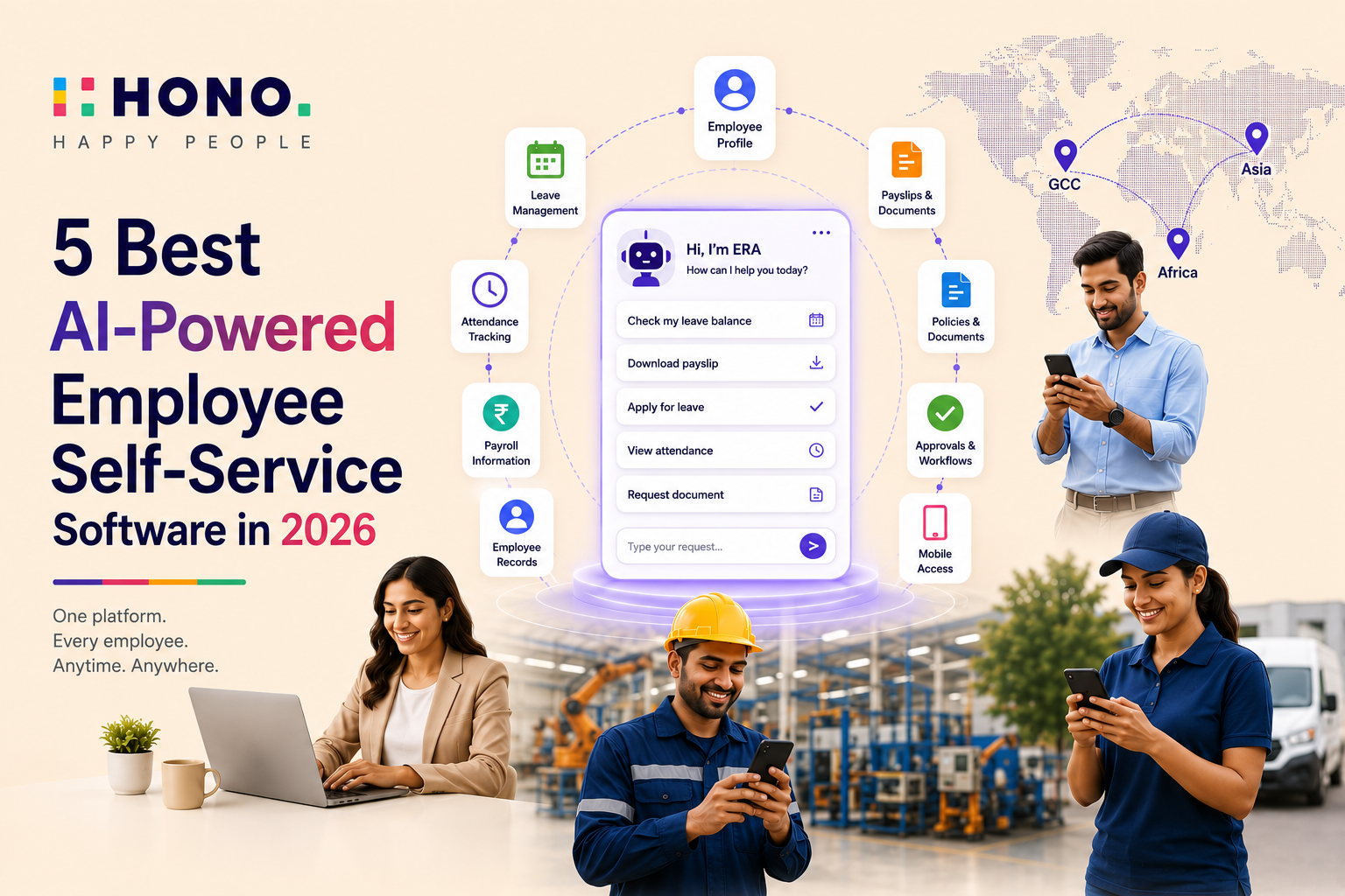 5 Best AI powered Employee Self Service Software in 2026