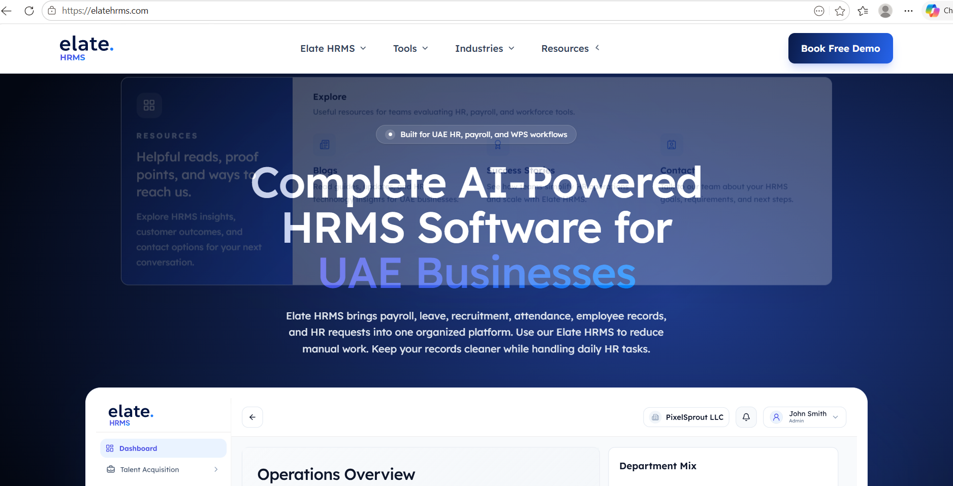 Elate HRMS