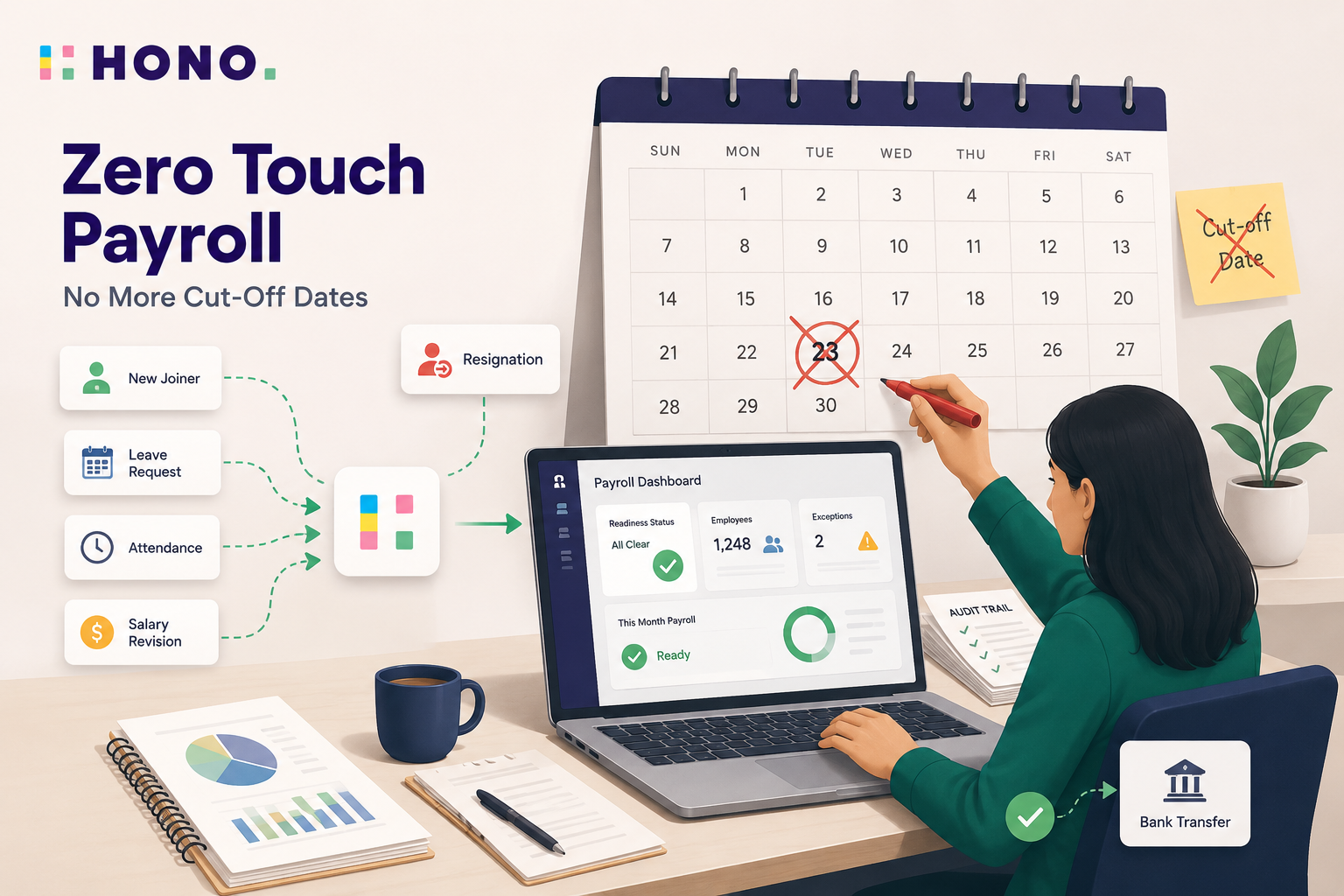 Zero Touch Payroll, Explained: Run Payroll Any Day, Without the Monthly Cut-Off