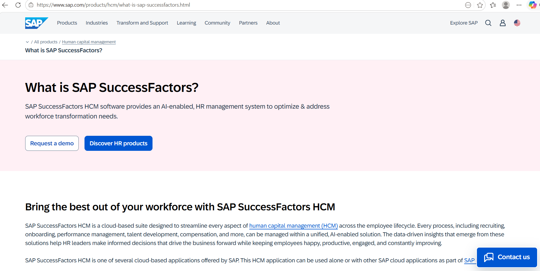 SAP SuccessFactors