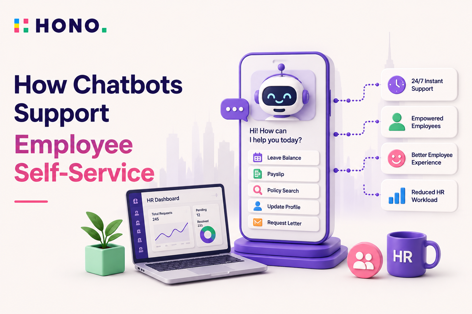 How Chatbots Support Employee HR Self-Service (2026 Guide)