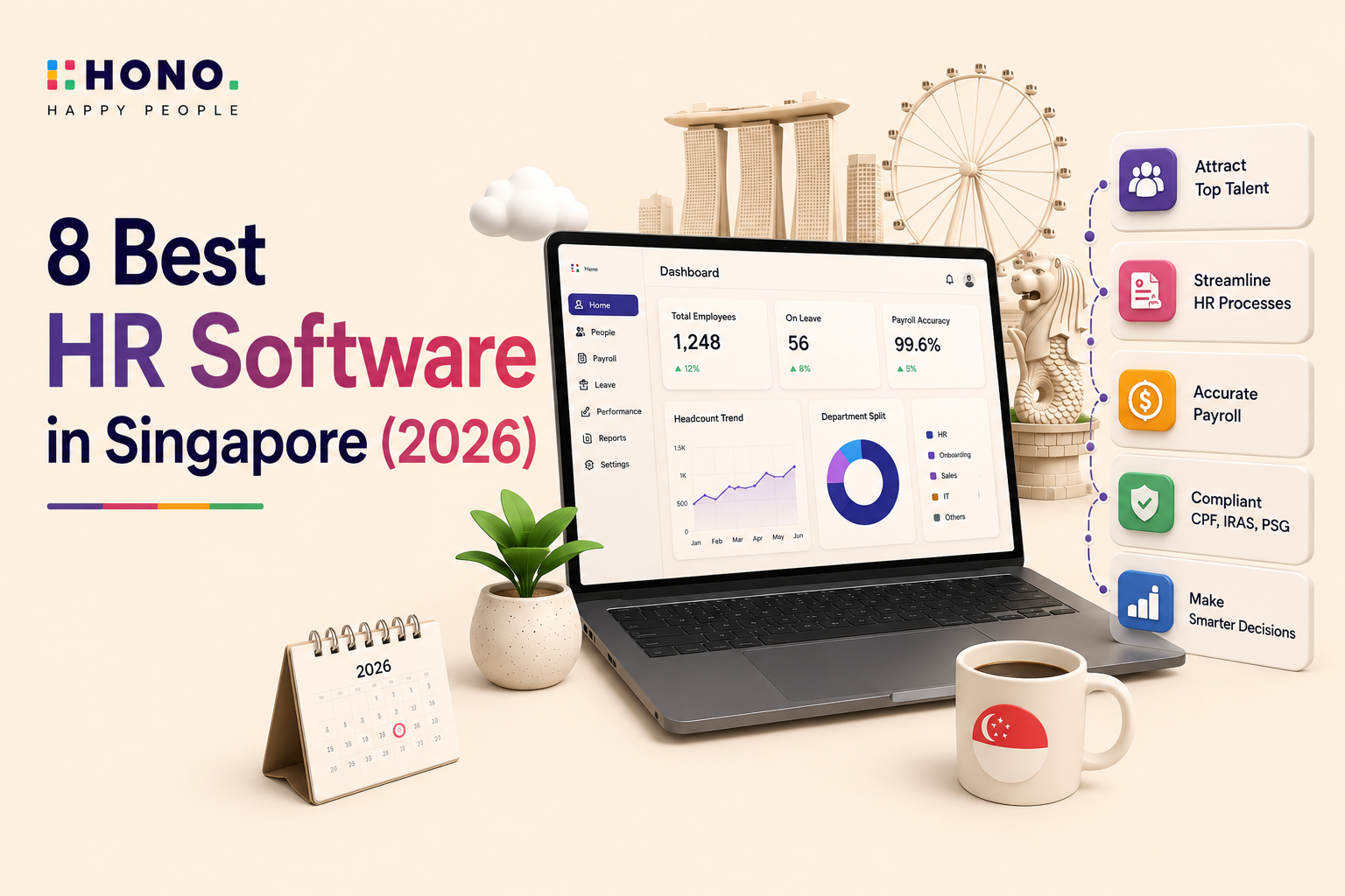 8 Best HR Software in Singapore (2026): CPF, IRAS & PSG-Ready Compared