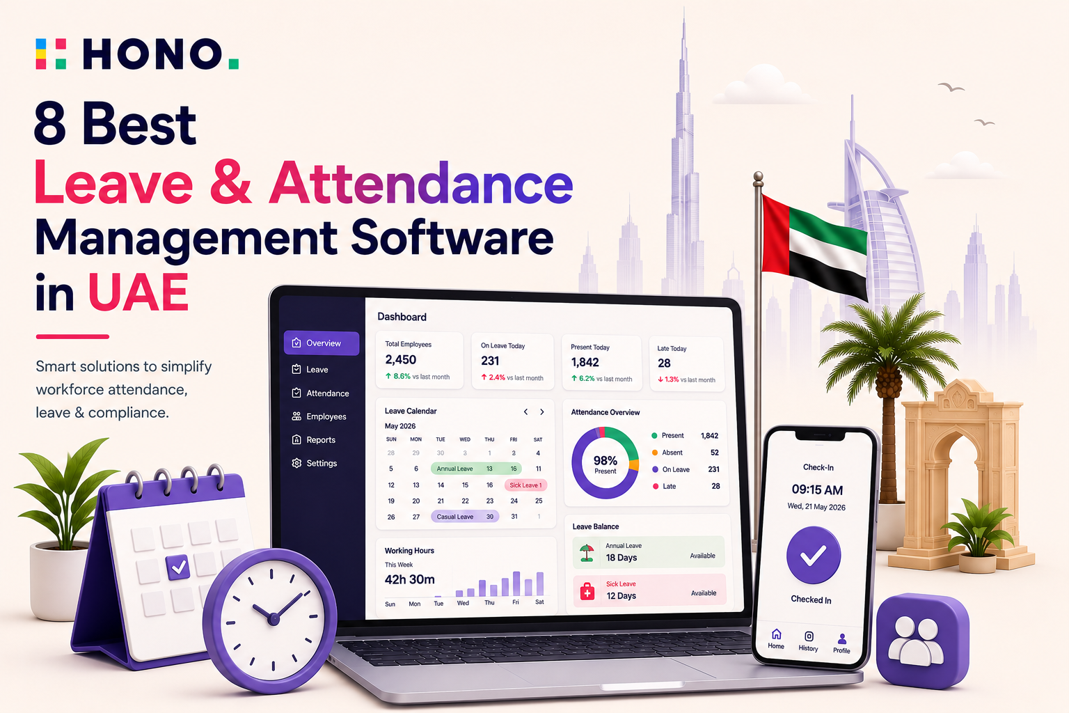 8 Best Leave and Attendance Management Software in UAE (2026)